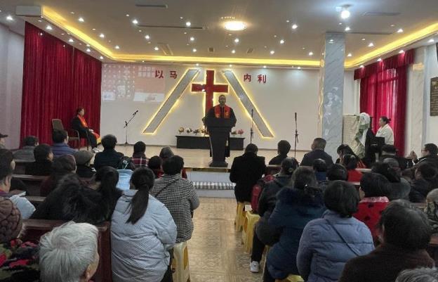 资中县基督教骑龙活动点献堂庆典活动